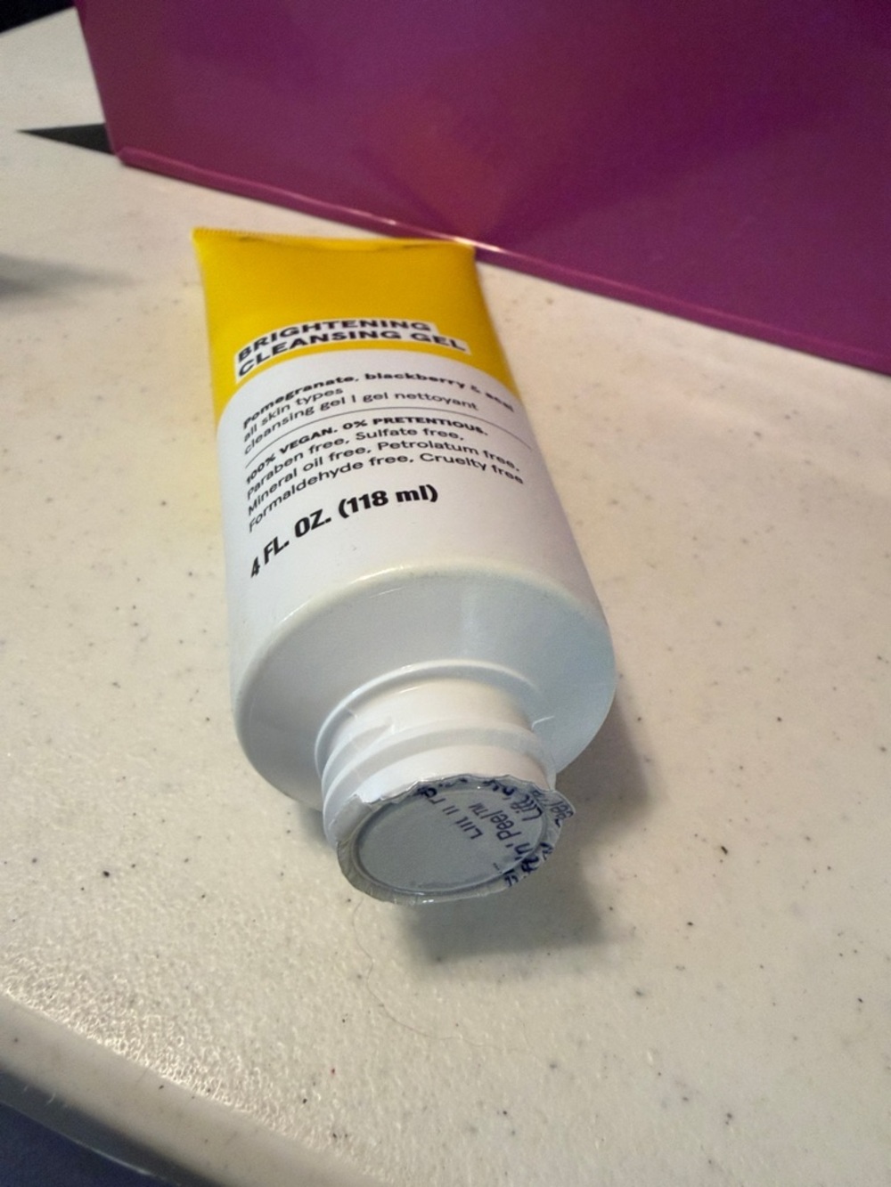 Acure Brightening Cleansing Gel & Face Mask - Yellow - Picture 2 of 2